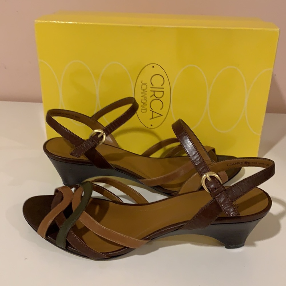 Joan and David leather sandals
